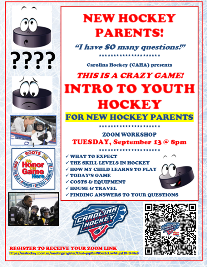 New Hockey Parent Sept 13 Zoom Flyer pic